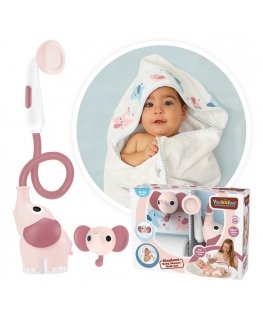 Yookidoo Bath Set Shower Elephant - Pink