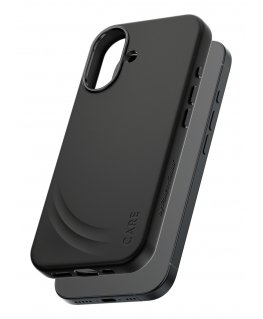 PanzerGlass CARE by ® Feature FLOW Case Black w. MagSafe iPhone 17 mobiliojo telefono dėklas Juoda