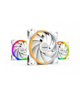 be quiet! Light Wings White | 140mm PWM high-speed Triple-Pack Kompiuterio korpusui Ventiliatorius 14 cm Balta 3 vnt