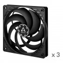 ARCTIC P12 Slim PWM PST Arvuti korpus Ventilaator 12 cm Must 3 tk ARCTIC P12 Slim PWM PST Arvuti korpus Ventilaator 12 cm Must 3 tk