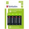 Verbatim 49517 household battery Rechargeable battery AA Nickel-Metal Hydride (NiMH)