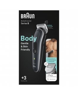 Braun BodyGroomer BG5340 Juoda, Sidabras