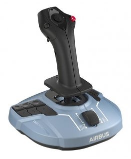 Thrustmaster TCA Sidestick Airbus edition Черный, Синий USB Джойстик ПК