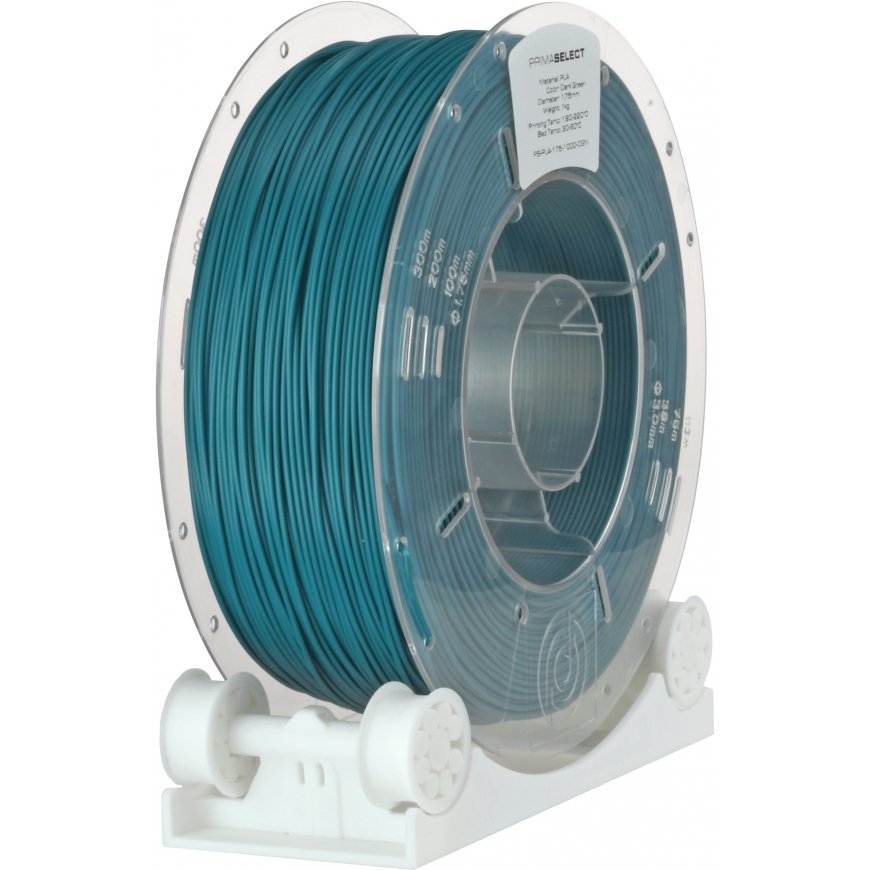 Prima Creator PrimaSelect PS-PLA-175-1000-DGN 3D-tulostusmateriaali Polymaitohappo (PLA) Vihreä 1 kg