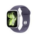 Apple Watch Series 11 GPS + Cellular 42mm Silver Aluminium Case with Purple Fog Sport Band - M/L Apple Watch Series 11 GPS + Cellular 42mm Silver Aluminium Case with Purple Fog Sport Band - M/L