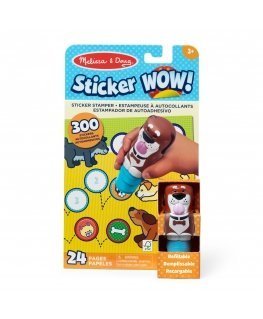 MELISSA & DOUG Sticker WOW! Tarralehtiö Koira