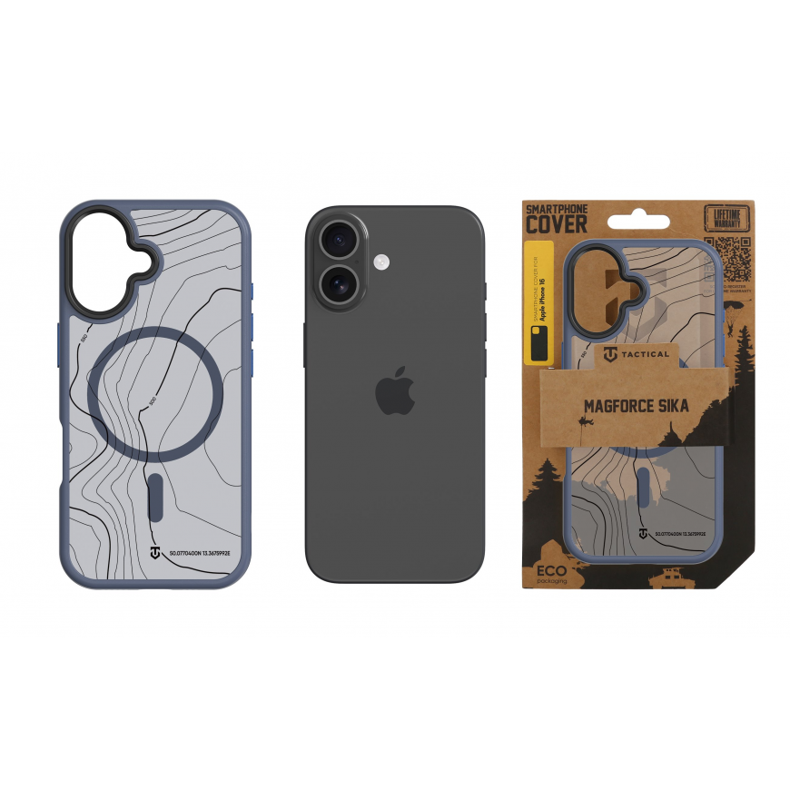 Tactical MagForce Hyperstealth Sika Cover for iPhone 16 Deep Blu – 2