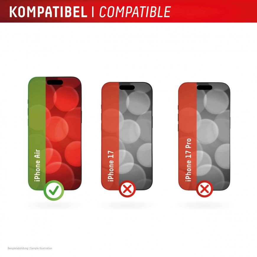 Displex 02171 Matkapuhelimen näyttö- ja taustasuoja Älylasin näytönsuoja Apple 1 kpl – 3