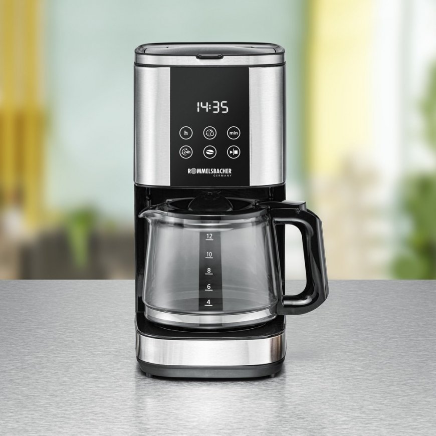 Rommelsbacher FKM 1000 kafijas automāts Pusautomātisks Kafijas automāts ar karstā ūdens pilināšanu 1 – 3