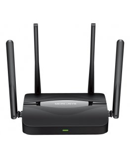 Mercusys MR25BE langaton reititin Gigabitti Ethernet Kaksitaajuus (2,4 GHz/5 GHz) musta