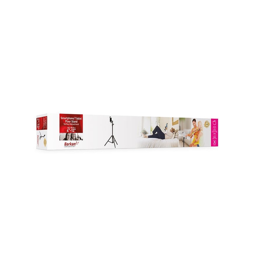 Barkan Mounting Systems T71FS kolmjalg Nutitelefon/tahvel 3 jalg(ad) Must – 2