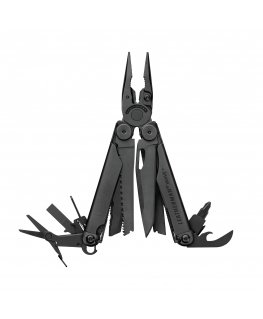 Leatherman Wave+ multifunktsionaalsed näpitstangid Taskusuurune 18 tööriistad Must