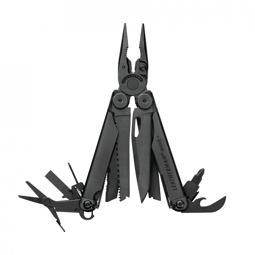 Leatherman Wave+ мультиинструмент Карманный 18 инструменты Черный