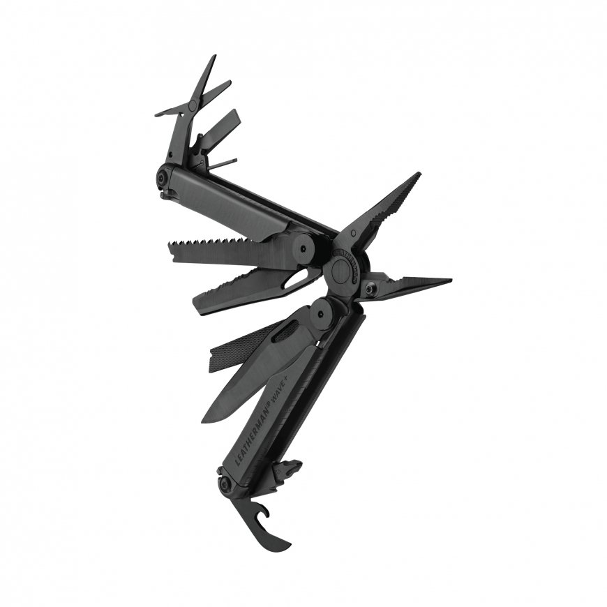 Leatherman Wave+ multifunktsionaalsed näpitstangid Taskusuurune 18 tööriistad Must – 4