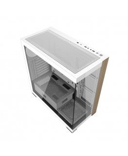 Darkflash DS900W computer case without fans (White)