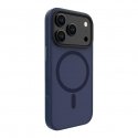 Apple iPhone 17 Pro hibrīda vāks ar MagSafe PC+TPU zilā krāsā Apple iPhone 17 Pro hibrīda vāks ar MagSafe PC+TPU zilā krāsā