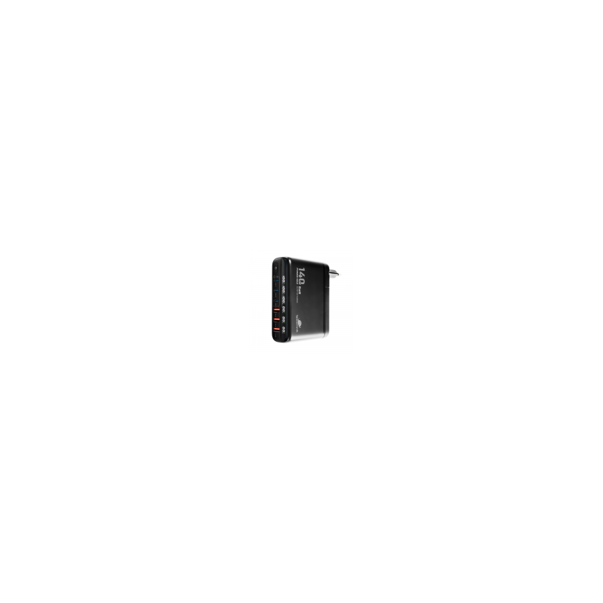Spacetronik Latausasema 140W GaN SR103 LED 6 USB PD+QC3.0
