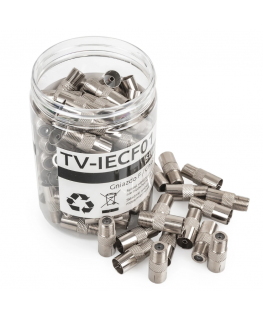 Spacetronik F Socket / TV Socket Spacetronik TV-IECF01 100 pcs. (23733)