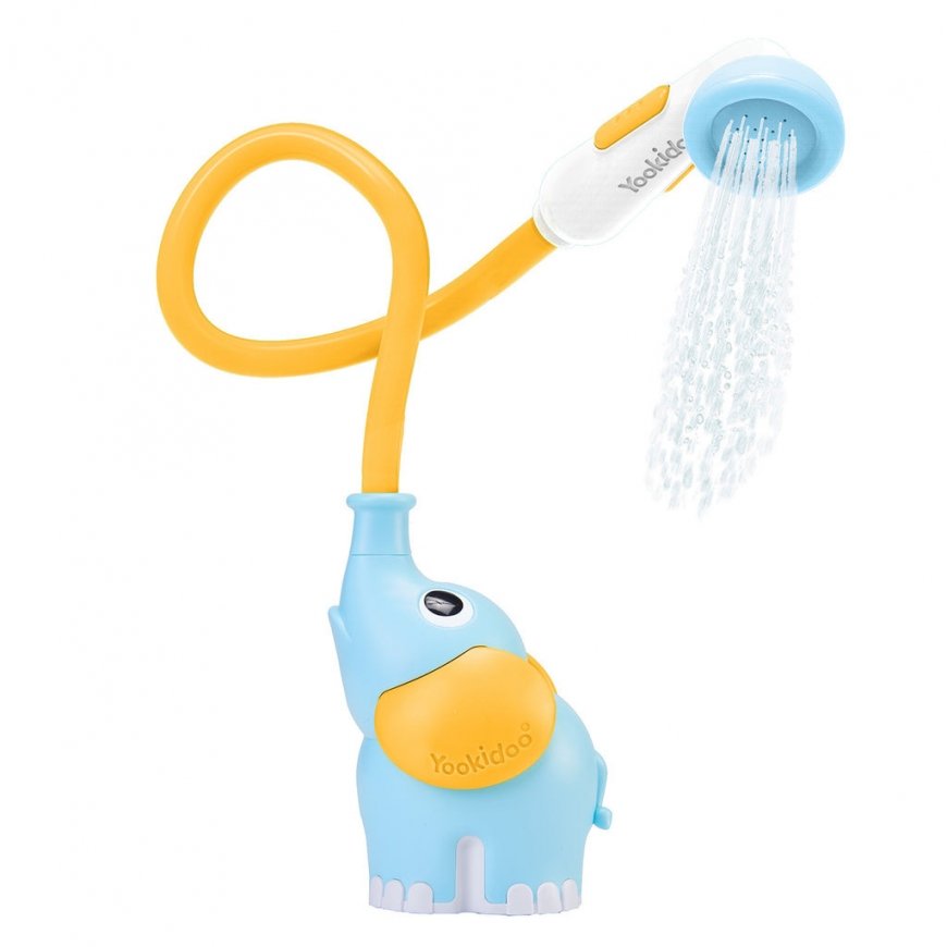 Yookidoo Elephant Shower - Blue Orange - Packaging Closed