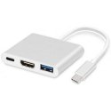 Spacetronik USB-C pesa ja HDMI pesa adapter SPU-A31 Spacetronik USB-C pesa ja HDMI pesa adapter SPU-A31