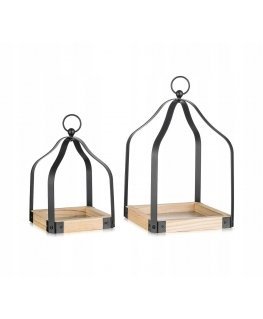 Mondex Nuo 1986 R LOKKE Komplektas 2 Lanterų XL 32x27,5x65cm L 23x19,5x49cm
