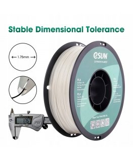 eSun PLA luminiscējošs GLOW IN THE DARK 1kg 1.75mm - Zila