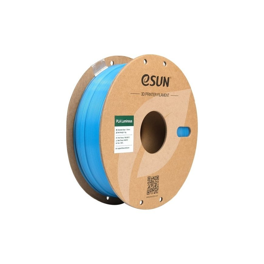 eSun PLA luminiscējošs GLOW IN THE DARK 1kg 1.75mm - Zila – 2