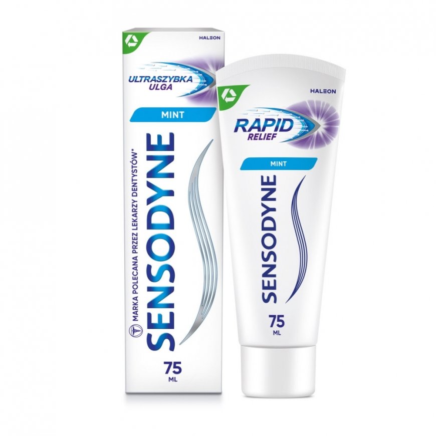 Зубная паста Sensodyne «Rapid Relief» с фтором, 75 мл