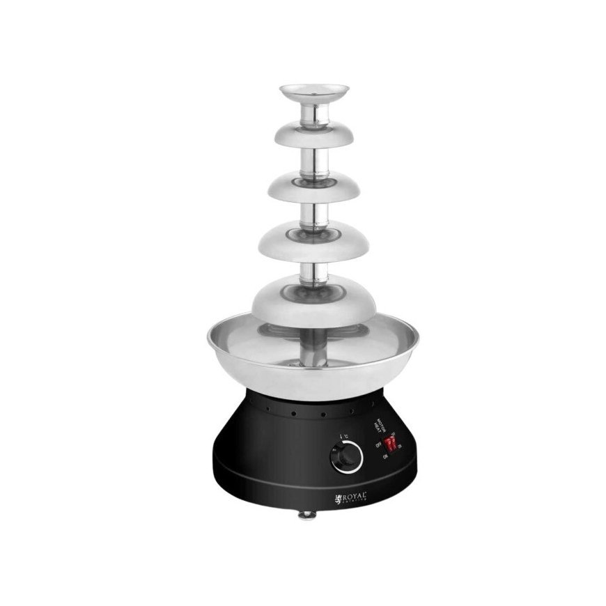 Royal Catering Chocolate Fountain for Chocolate, 5-Tier, 4kg – 2