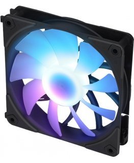 Blackstorm Luna UF120 ARGB PWM ventilators, melns, 120 mm, 1 gab.