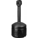 Justrite Outdoor Waste Bin with Stable Base. 15L capacity, 42cm diameter, 98cm height, black. Justrite Outdoor Waste Bin with Stable Base. 15L capacity, 42cm diameter, 98cm height, black.