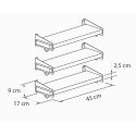 Spacetronik SPB-134L sieniska plaukts 3 gab. Spacetronik SPB-134L sieniska plaukts 3 gab.