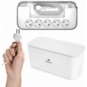 Spacetronik Organizer BOX charging station with 5xAC 3xUSB strip Spacetronik Organizer BOX charging station with 5xAC 3xUSB strip