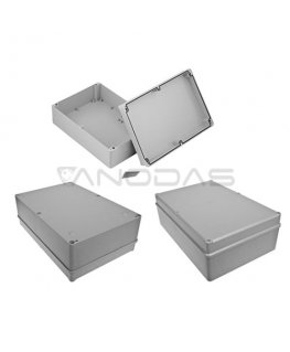 Muovinen laatikko Kradex Z95JS IP67 ABS vaaleanharmaa 283x193x96mm