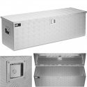 MSW Rakinama alumiiniumen kuljetustyökalulaatikko 150 l 124 x 38,5 x 38,5 cm