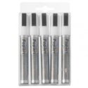 White marker pens, tip size 2-6mm, set of 5 - Hendi 664209 White marker pens, tip size 2-6mm, set of 5 - Hendi 664209