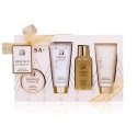 ACCENTRA Bath Set ESSENCE OF BEAUTY in large gift box with fizzers SALSA collection ACCENTRA Bath Set ESSENCE OF BEAUTY in large gift box with fizzers SALSA collection