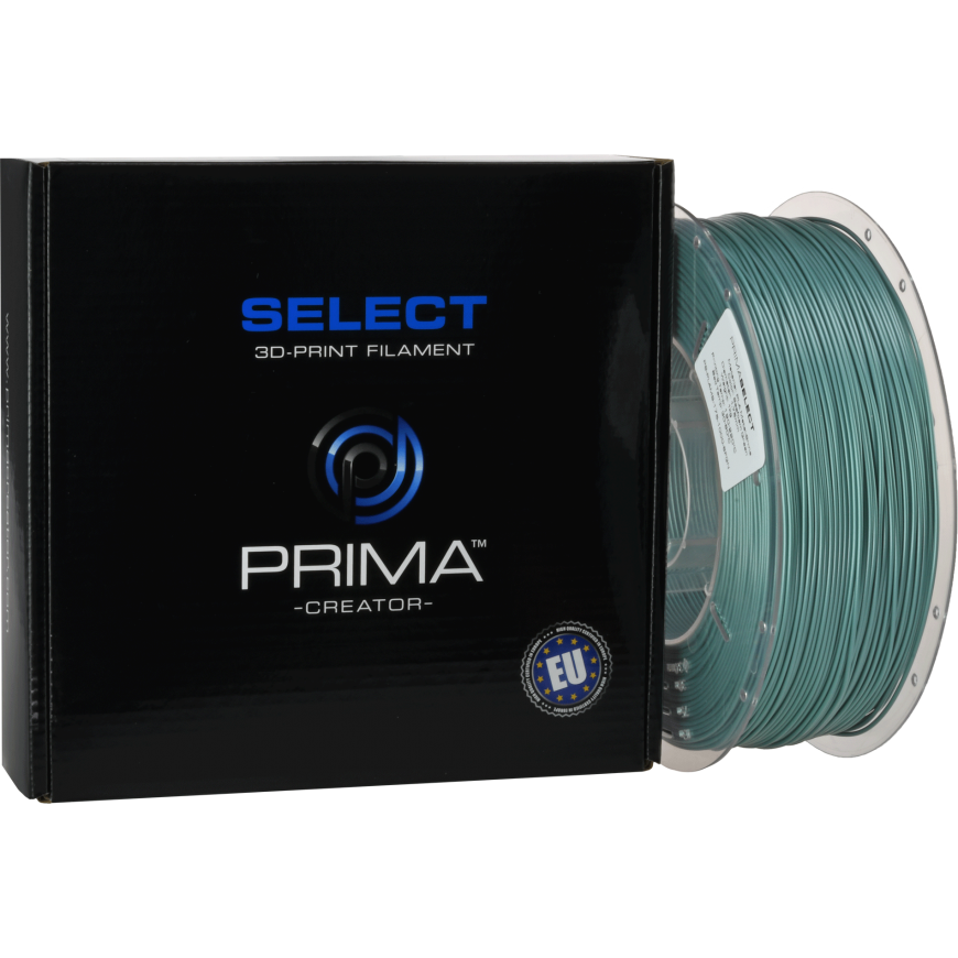 PrimaCreator PrimaSelect PLA Metal-Shine 1.75 mm 1kg - Sidabrinis Surfer – 2
