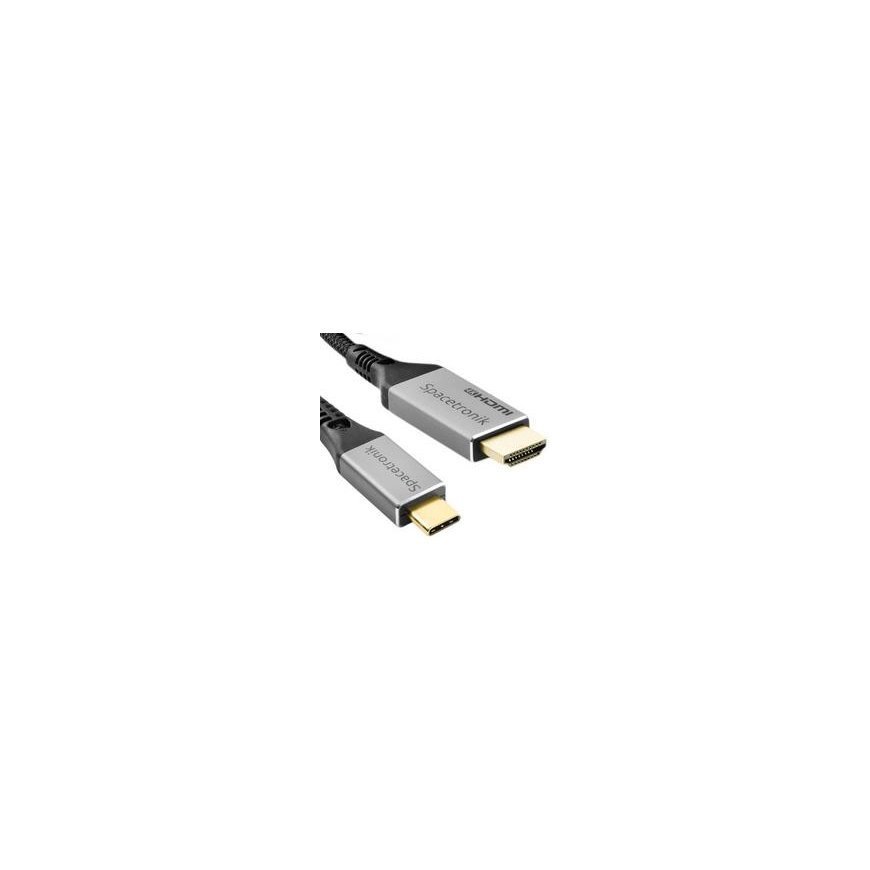 USB-C 3.1 HDMI 4K -johto Spacetronik KCH-SPA030, 3m