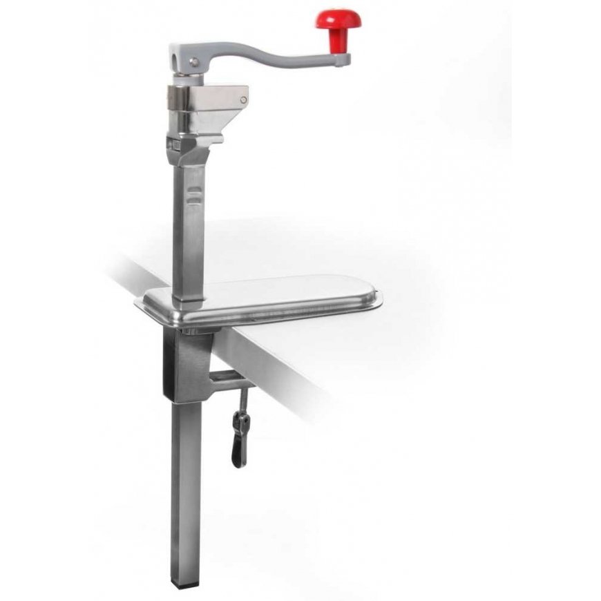 Countertop can opener mounted on Kitchen Line countertop - Hendi 690000
