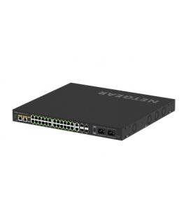 NETGEAR GSM4230UP Juhitav L2/L3 Gigabit Ethernet (10/100/1000) Power over Ethernet tugi 1U Must