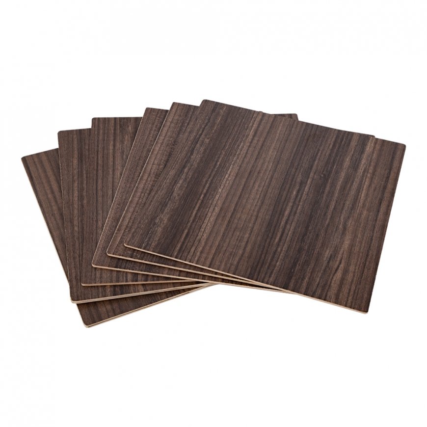 Creality Falcon Series Walnut Plywood Sheets 300 x 300 x 5 mm - 6 pcs