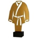 Metal Trophy with Marble Base - Karate/Judo - Kimono Metal Trophy with Marble Base - Karate/Judo - Kimono