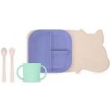 Miniland BLW Feeding Table Set - Fox Miniland BLW Feeding Table Set - Fox