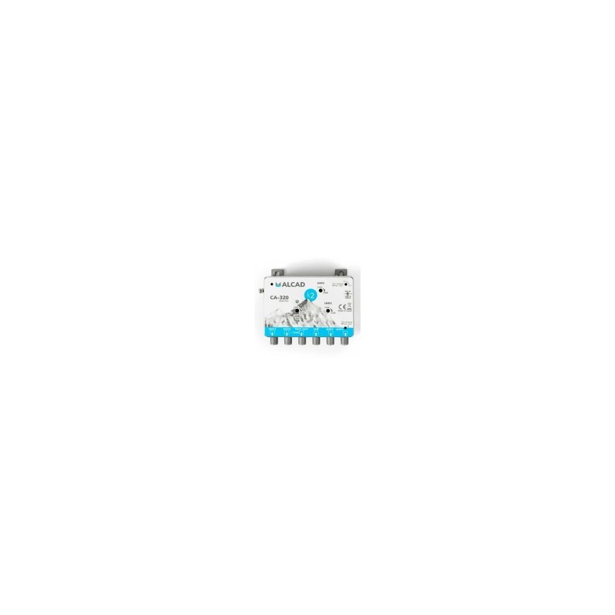ALCAD CA-320 ceļu joslu TV pastiprinātājs 24V 40dB – 2