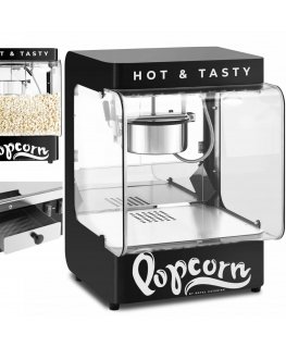 Royal Catering Popcorn Popper, 4-5kg/h, 1,2 l, melna