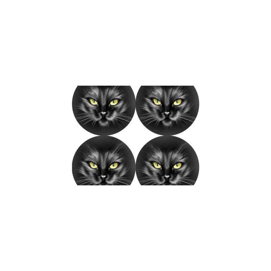 Bertoni 4D ümmarguste lauanõude komplekt - NERO – 2