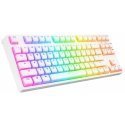 Rampage Keyboard Mechanical TKL GHOST Huano Red Switch White Rampage Keyboard Mechanical TKL GHOST Huano Red Switch White