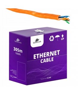 Spacetronik CAT5e U/UTP AWG24 CU POE PVC Eca 305m kabelis