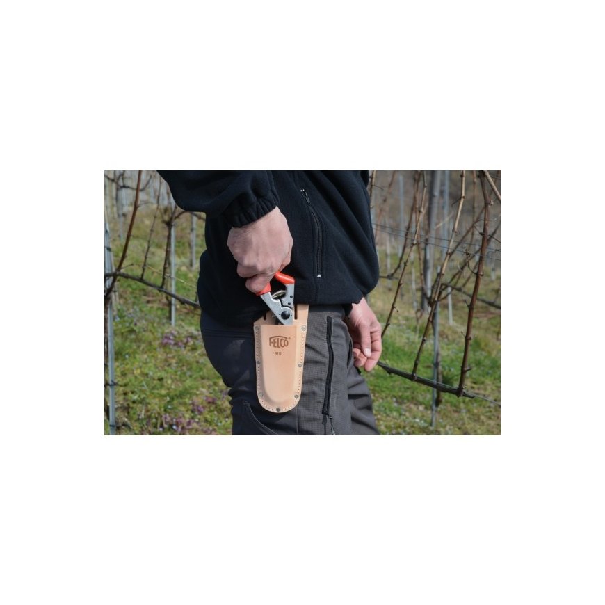 Felco 910+ työkalulaatikko Ruskea Nahka – 2